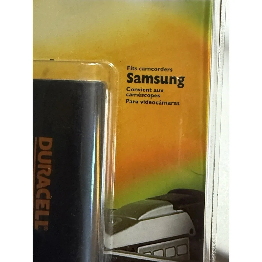 Duracell‎ DR-SG160 Rechargeable Camcorder Battery For Samsung Camcorders New